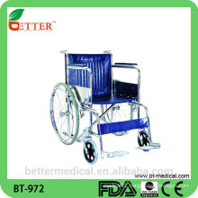Elderly steel wheelchair